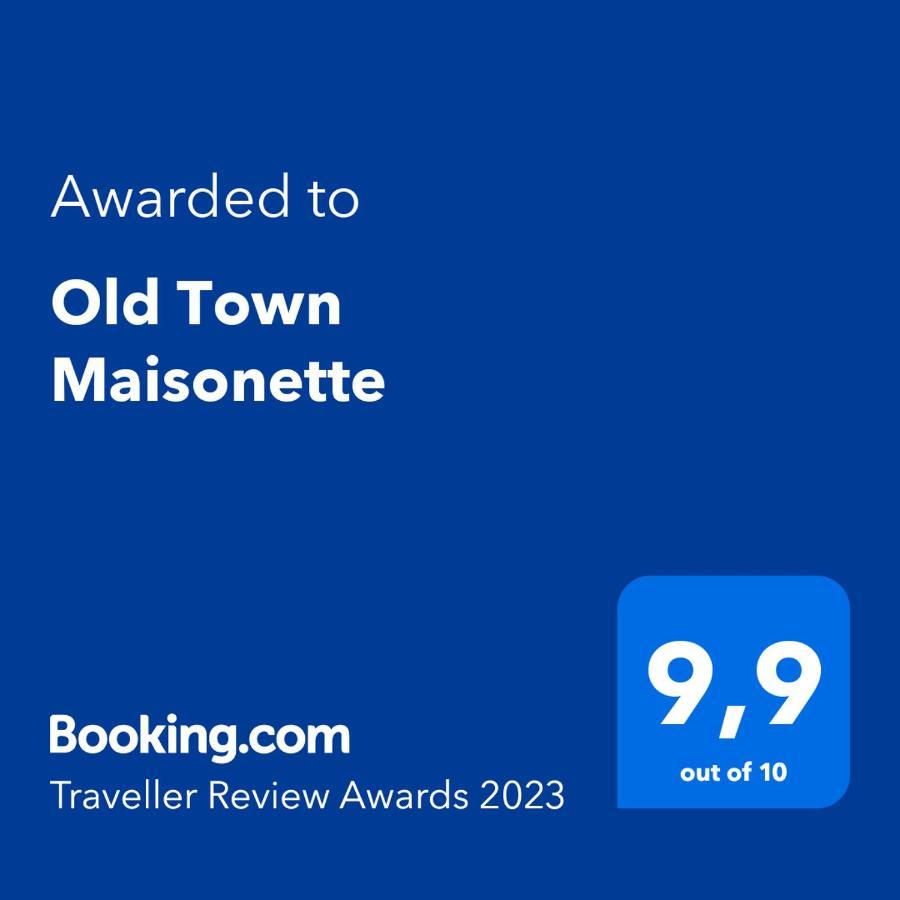 Old Town Maisonette Rhodes City Dış mekan fotoğraf